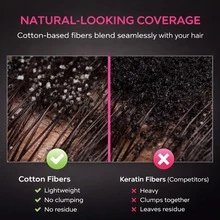 EELHOE Hair Building Fibers - Black - View 6