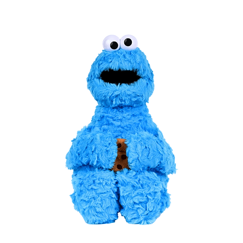 Sesame Street 正品毛绒抱枕，可爱卡通毛绒娃娃，儿童节/生日礼物 - 彩色 - 查看 8