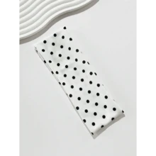 1pcs Women Elegant Sweet Polka Dot Print Elastic Fabric Dot Sports Headband, Suitable For Daily, Fitness, Running, Yoga, Sweat-Absorbing Hair Band Headscarf, Fashion Hair Accessory, Bohemian Style Headband, Elegant Fall Winter Hair Accessories For Women Bows For Vacation Outfits Woman - 彩色 - 查看 10