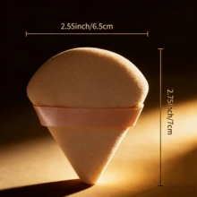 12 Pcs Makeup Sponge Blender Sponges For Liquid, Cream, And Powder, Make Up Sponges For Foundation Powder Puff Face Triangle Face Makeup Puff Wet Dry Dual-Use (Purple) - Skin Tone 12-piece Set - View 5