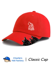 1 Pc Classic Baseball Cap - Blue Flame Dragon & Wolf Totem Print - Available In Multiple Colors - Adjustable Cool Streetwear Hip Hop Dad Hat For Men,Summer,Beach,Holiday,Festival,Travel - Multicolor - View 13