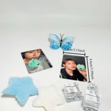 CR-TI-S New Album Spherical Photo Card Set (6pcs) | A Set Of Six Premium LOMO Cards, Showcasing The Members In Unique Poses, Great For Collecting And Gift Exchange. - Multicolor - View 5