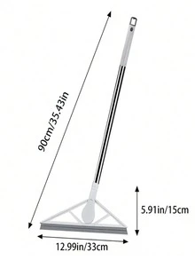 1 cây chổi thần kỳ mới, dụng cụ silicon gia dụng, bàn chải sàn nhà tắm, dụng cụ cạo sàn nhà tắm, dụng cụ cạo kính, dụng cụ gạt nước, thích hợp cho sàn nhà, kính, gạch, cửa sổ, chổi thần kỳ nhà tắm, dùng để loại bỏ vết nước, bụi bẩn, lông thú cưng, dụng cụ vệ sinh, dụng cụ làm sạch, chổi gạt nước sàn nhà. - Cây gạt nước - Xem 13
