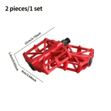 1 Pasang Pedal Sepeda, Bahan Paduan Aluminium Anti Selip dan Tahan Aus, Tersedia Berbagai Warna, Cocok untuk Sepeda Gunung dan Sepeda Serbaguna - MultiWarna - View 8