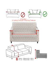 1 tấm vải lụa sữa chống trượt, co giãn, trang trí cho ghế sofa, phù hợp với ghế sofa 1/2/3/4 chỗ ngồi, chống thú cưng, chống bụi, in họa tiết chấm bi tối giản, đa năng cho mùa xuân, hè, thu, đông. - Nhiều màu - Xem 14