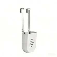 1/3 Toilet Cleaner Solid Dispenser Holder Set - Made Of Plastic With Modern Design, No Power Needed, Extends Cleaning Duration - Multicolor - View 9