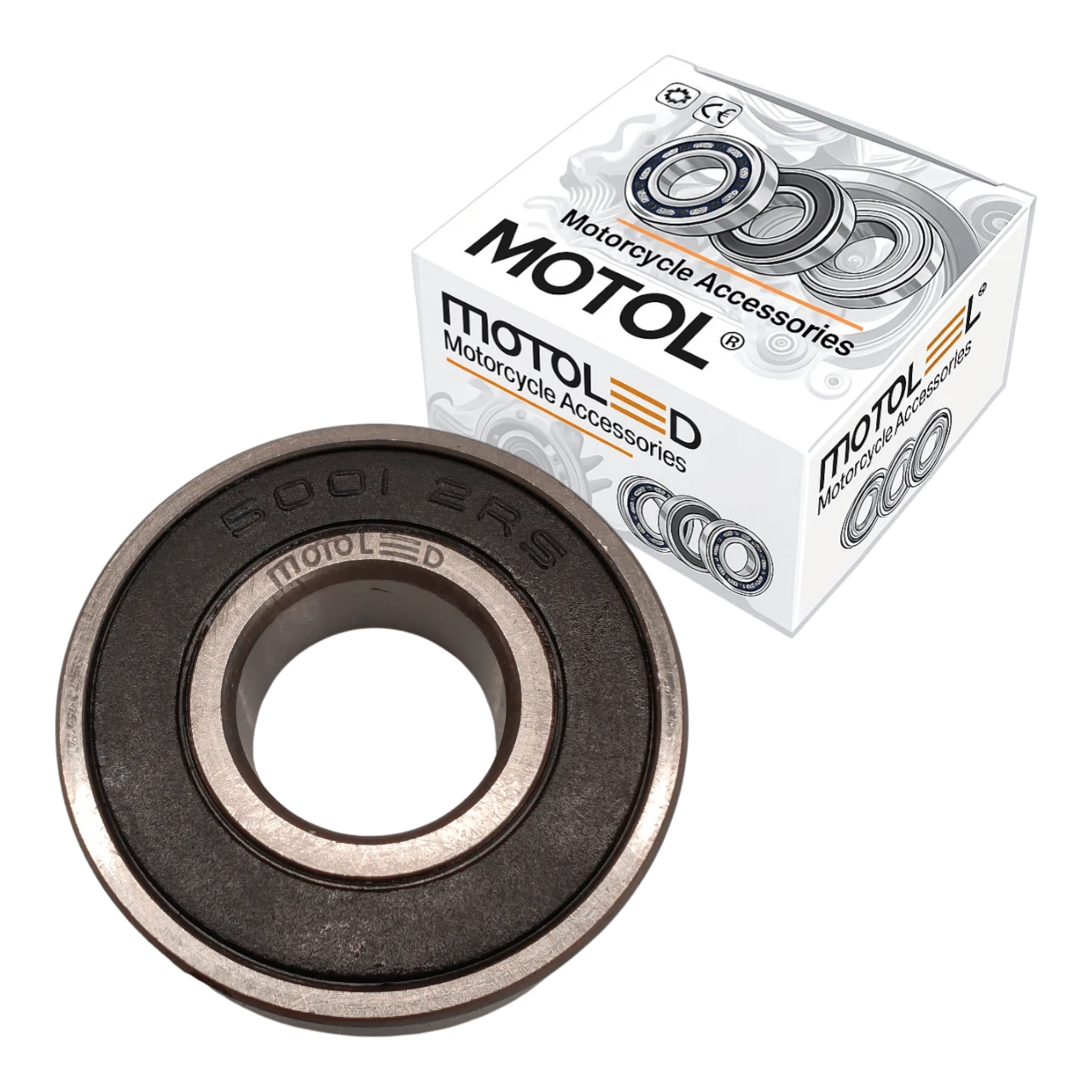 Baseno Balero Radial 6001-2rs Italika Dt125 Ft125 Dt150 Ft150 - A - Ver 1