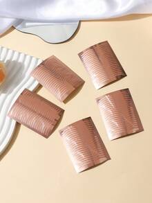 1pc/36pcs, 5pcs/180pcs Small Half-Moon Shaped Invisible Crease-Free Double Eyelid Tapes - Multicolor - View 7