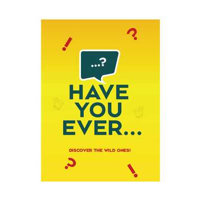 《你有没有过……？》是一款爆笑派对游戏，玩家们可以尽情分享自己那些疯狂、尴尬又难忘的人生瞬间。游戏包含55张游戏卡，非常适合情侣约会、任何想要加深彼此感情的场合，也是情人节和圣诞节的绝佳礼物。