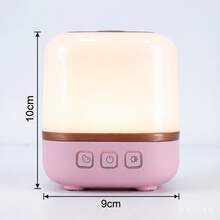 Touch Dimmable Ambient Desk Lamp, USB Rechargeable Wireless Portable Bedroom Bedside LED Night Light - Đèn ngủ LED màu hồng - Có thể điều chỉnh độ sáng, thích hợp đặt cạnh giường ngủ. - Xem 6