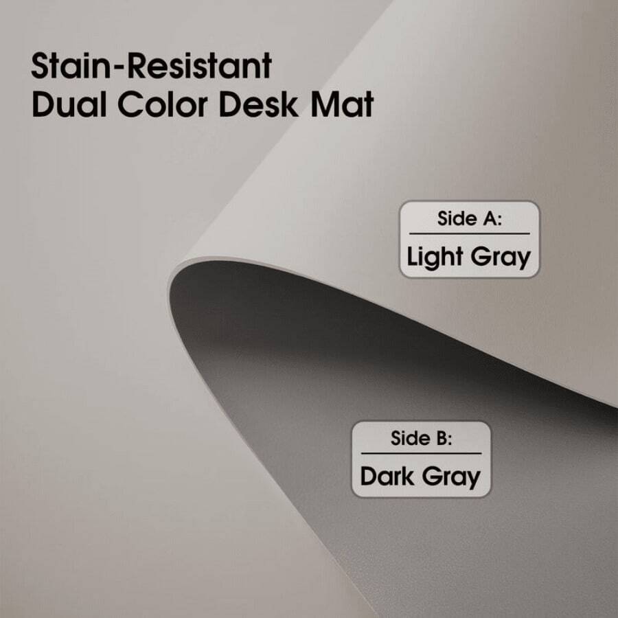 Tabletop Mat - Light Grey/Dark Grey - View 1