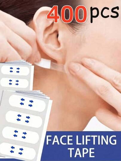 120 piezas/80 piezas/40 piezas/4 piezas Máscara facial de elevación y firmeza instantánea - Máscara moldeadora transparente y resistente al agua adecuada para papada y cuello, moldeado facial, sin alcohol, apta para todo tipo de piel, unisex, versión mejorada, parche de elevación facial, dispositivo de elevación facial físico, vendaje transparente invisible, máscara facial, parche invisible