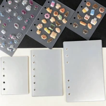 Giấy PET trong suốt hai mặt khổ A5/A6/A7/M5/A8, Giấy phân trang bìa cứng dày, Giấy phân trang sổ tay, Sổ tay, Giấy rời, Giấy dán, Nhãn dán bong bóng pha lê, Sổ dán bìa cứng, Giấy rời dày, Giấy dán thay thế, Sổ dán bìa cứng, Giấy dán pha lê dập nổi 3D, Giấy phân trang sổ tay, Giấy đựng hồ sơ, Sổ dán. - Giấy chống dính hai mặt trong suốt - Xem 13