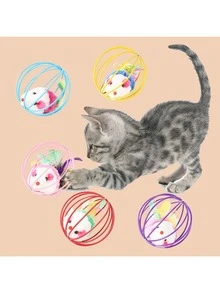 1件逼真鸟猫互动玩具 | 逼真的鸣叫声，柔软的羽毛，毛绒羽毛棒，手工打造的飞行造型，猫咪独自玩耍乐趣无穷 - 查看 12