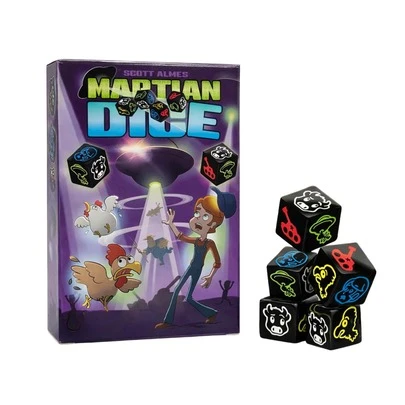 Roll For It ! Crazy Alien Editions A Quick-Paced Dice Game That Combines Luck And Strategy, Suitable For 2 To 4 Players. It'S A Great Choice For Family Game Nights, Gatherings With Friends
