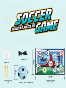 Football Digit Game Fabric Mute Toy, Indoor Outdoor Sports Interactive Digit Portable Storage Family Party Multiplayer Entertainment, Suitable For 3-12 Years Old Boys, Gift For Birthday - Multicolor - View 11