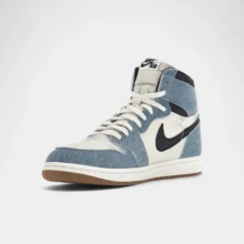 Jordan 1 Retro High OG Denim - White - View 4