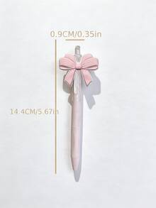 Bộ 12 bút bi hình nơ, thiết kế nơ hồng dễ thương, quà tặng tiệc tùng, bút bi làm quà, đồ dùng cho bữa tiệc - Nhiều màu - Xem 10