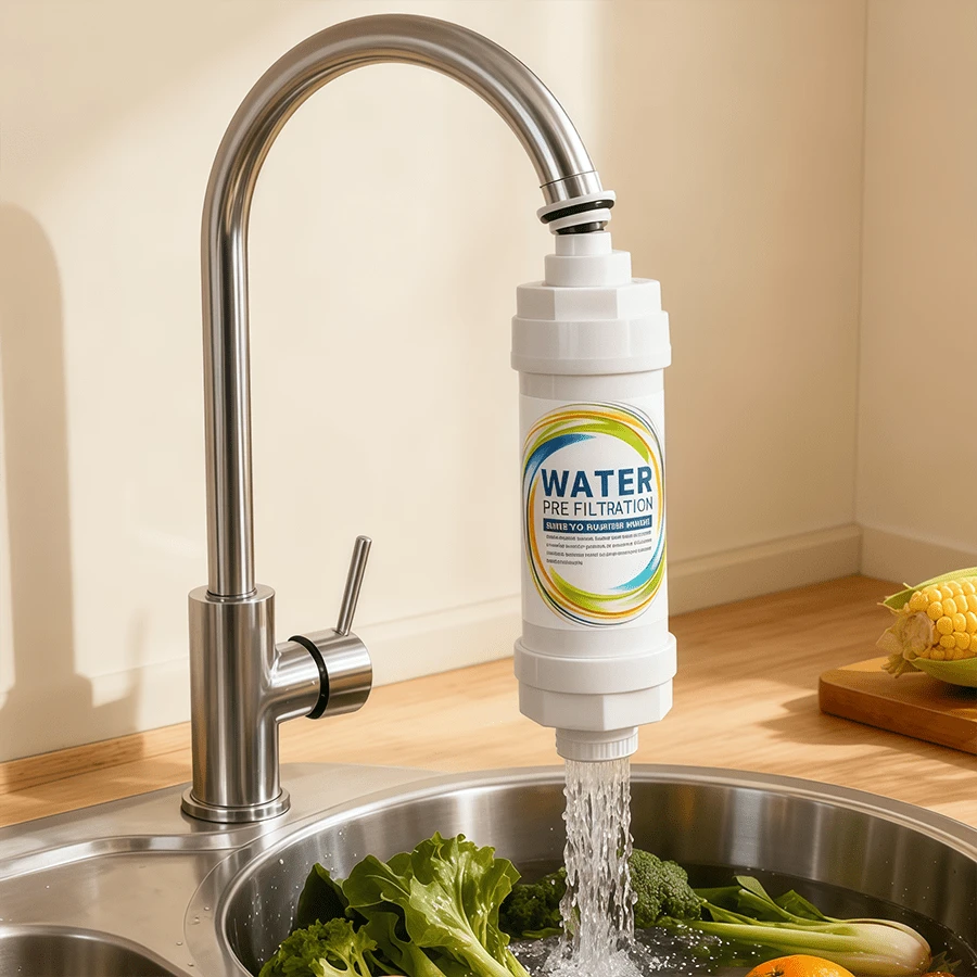 Kitchen & Bathroom Water Purifier Faucet, Household Tap Water Filter Sprayer, Anti-Splash Booster Extension Purifier - Faucet Water Purifier - View 1