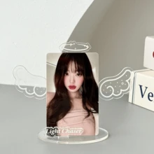 Acrylic Angel & Devil Anime Standee, Photo Display Holder, Suitable For Badges, Stickers, Celebrity Cards, Creative Decorative Display - 1PC - View 4