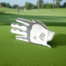 1pc Men's Golf Glove, Anti-Slip, Breathable, Durable, Left Hand - A - View 1