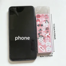 50张混合贴纸，适用于笔记本电脑、笔记本、冰箱、窗户、办公用品，多用途标签，可用于商务和日常生活剪贴簿制作。 - 卡通動物 - 查看 3