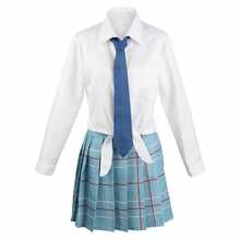 Kostum Cosplay, Kostum Cosplay Karakter Kitakawa Hime Seragam JK, Pakaian Pertunjukan Halloween - Putih - View 4