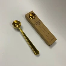 1件不鏽鋼咖啡匙/茶匙，長柄金屬量匙，適用於咖啡粉、烹飪與烘焙，可用於咖啡粉、咖啡豆、粉末與濃縮咖啡 - 彩色 - 查看 17