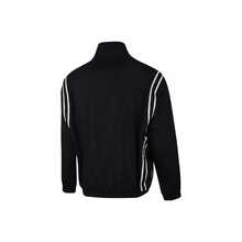 Nike adidas originals ADICOLOR CLASSICS 三葉草 撞色條紋Logo純色拉鍊復古立領運動夾克 日版 秋季 女款 黑色 - 黑色 - 查看 2