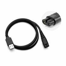 兼容 Hatteker 电动剃须刀、理发器、胡须修剪器型号 RFC-598、RSCX-7568、RFC-696、RFC-690、RFC-692、RFC-588、RSCX-9598，配备 5V USB 充电器 - 彩色 - 查看 1