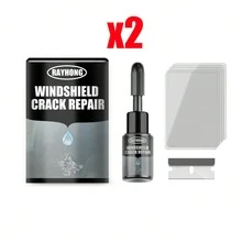rayhong DIY Windshield Repair Kit Powerful Quick Fix Cracked Windscreen Restore Resin Sealer Car Window Glass Phone Screen Scratch Chips Star-Shaped Crack Nano Repair Protective Fluid Curing Glue - Windshield Repair Kit - View 11