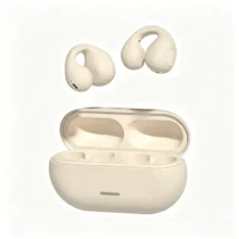 TWS 5.3 蓝牙耳机，无线耳塞式耳机，带耳挂，高清通话，适用于所有智能手机，180mAh 电池 - 查看 16