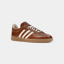 Adidas Samba OG Made In Italy Vachetta Tan - White - View 3