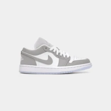 Jordan 1 Low Wolf Grey (Women's) - Grey - View 2