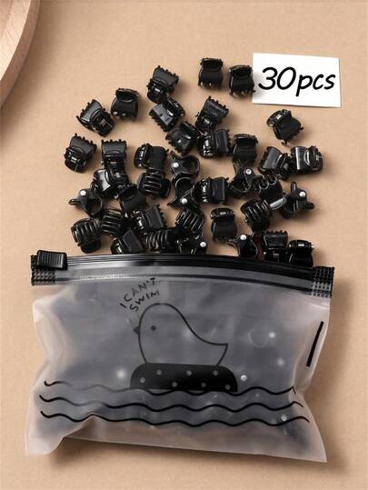 5 piezas/30 piezas, Pinzas de garra mini duraderas, excelentes para diseñar peinados de mujer y tocados decorativos, peinados de fiesta, agarre antideslizante y fuerte, pinzas de garra pequeñas para cabello fino/medio, pinzas multiusos, regalo del Día de la Madre, accesorios de playa para mujer, artículos esenciales de viaje, accesorios de festival