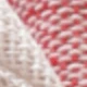 Color-woven Red Striped Ruffles