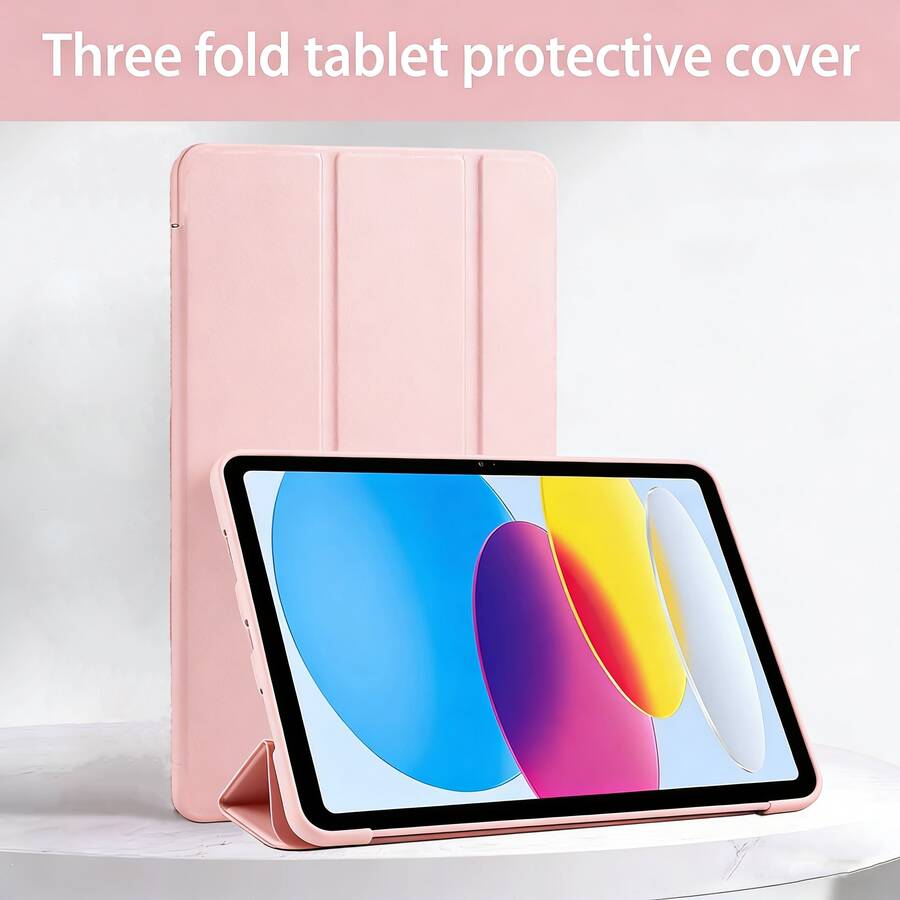 3-Fold Stand Protective Case Compatible With IPad/ MatePad/Honor Pad/ Pad/ Pad/ Tab/ Tab Xiaoxin Series, Dust/Drop/Shock Proof Multi-Layer Protection, Compatible With IPad A16, Air 11", 9th/8th/7th Gen 10.2", 10th Gen, Pad 2/ Pad SE 2023 (11-Inch), Idea Tab 11, Tab M11