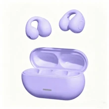 A02 Bluetooth 5.3 Wireless Earphones, Clip-On Headphones With Noise Cancellation, High-Definition Calling, Suitable For All Smartphones - Multicolor - View 9