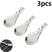 Giá đỡ muỗng bằng thép không gỉ (5/4/3/2/1 cái), Giá đỡ muỗng cán dài lớn bằng thép không gỉ kiểu dáng sáng tạo, Giá đỡ muỗng múc canh, Giá đựng muỗng canh, Giá đựng dụng cụ nhà bếp, Phụ kiện nhà bếp, Giá đỡ muỗng, Giá sắp xếp dao kéo - Bạc - Xem 18