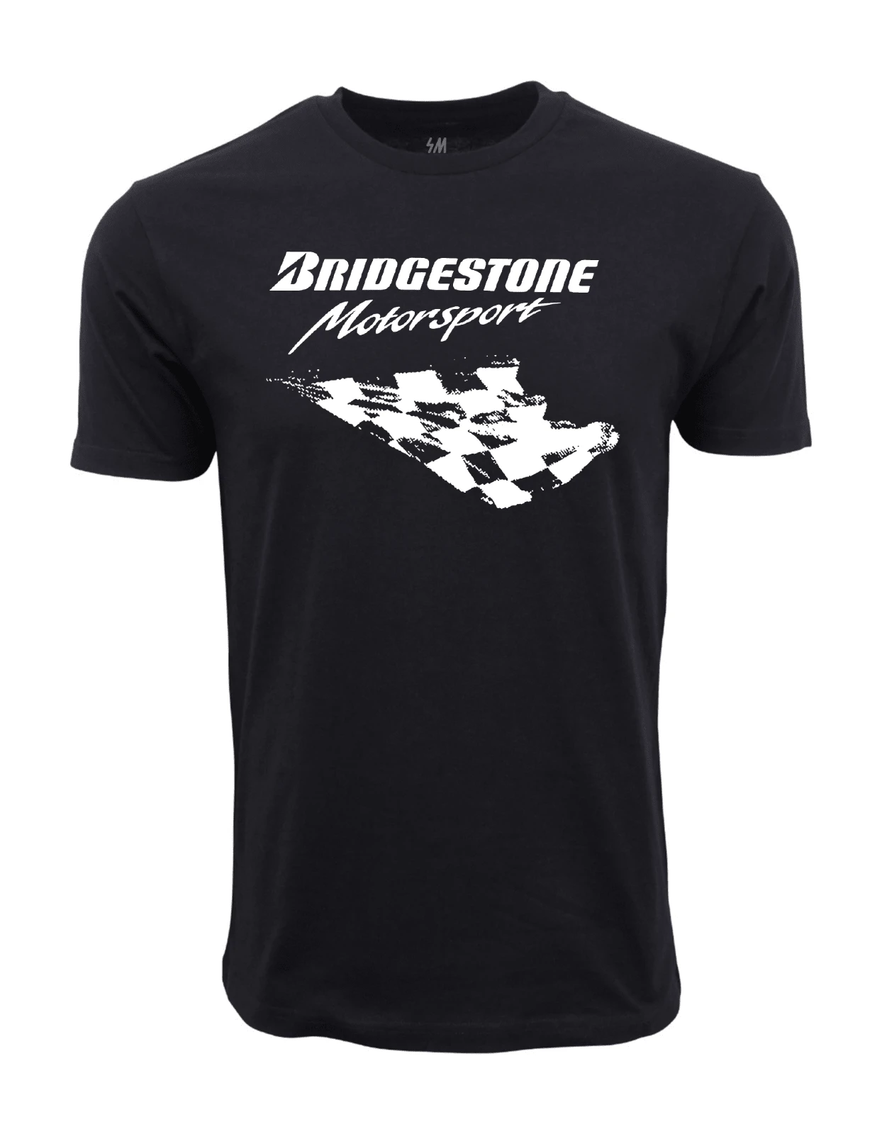 'Bridgestone Motorsport Graphic T Shirt' - 黑色 - 查看 1