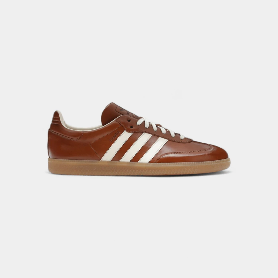 Adidas Samba OG Made In Italy Vachetta Tan - White - View 1