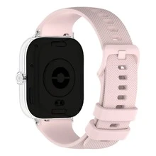 适用于 Redmi Watch 6/5/4 的弹性硅胶运动表带，可替换升级，时尚智能手表表带；也适用于小米手环 9 Pro/小米手环 8 Pro，日常佩戴高品质表带，男女皆宜。 - 寶藍色 - 查看 7