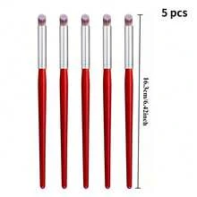 Micro Gradient Mixed Color Brush Set - For Seamless Color Transition In Micro Art, Fine Illustration And Detailed Canvas Works. Fine Brush Tips Achieve Smooth Blending. - Multicolor - View 2