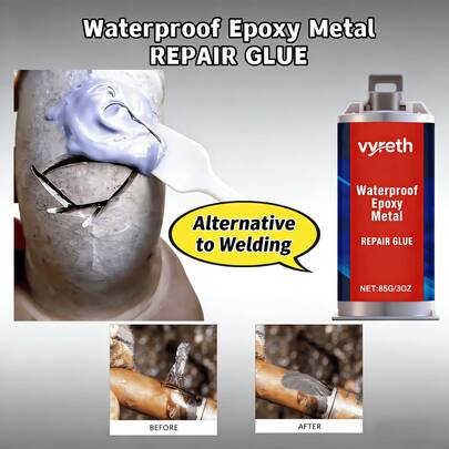 Keo epoxy chống thấm nước dùng để sửa chữa kim loại, keo bịt kín kim loại chống thấm nước, keo đúc cường độ cao, keo hàn, keo hàn AB, chất sửa chữa kim loại chống rò rỉ đa năng, thích hợp để sửa chữa rò rỉ trong gang, nhôm, bồn dầu, bồn nước, bộ tản nhiệt, keo chuyên dụng chống thấm nước chịu nhiệt cao.
