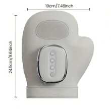 新款USB充电式智能手部按摩器，5档强度调节，3种模式可选，并具备加热功能。符合人体工学设计，贴合手掌和手指，是父亲节、母亲节、圣诞节的理想礼物，也是居家必备电器。 - 灰色 - 查看 14