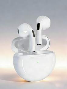 TWS 真无线蓝牙耳机，内置麦克风，通话清晰，电池续航时间长，防汗设计，佩戴舒适，适用于 iOS 和安卓设备，是健身、跑步和日常使用的理想之选。 - 白色 - 查看 1