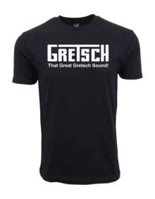 'Gretsch That Great Sound Graphic T Shirt' - 黑色 - 查看 2
