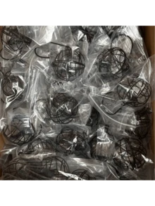 2个金属耐用悬挂式喂鸟球，易于安装，吸引多种鸟类 - 均碼 - 查看 3