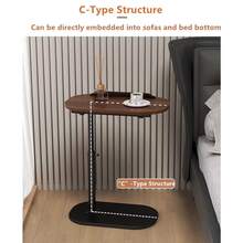 360° Rotating, Adjustable Height Small Side Table. Easy To Assemble, Can Be Placed Next To Sofa, Bed Or Used As A Coffee Table. Suitable For Indoor And Outdoor Use. - Multicolor - View 11
