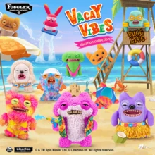 Spin Master Spin Master Fuggler官方毛绒娃娃度假系列搞笑牙齿怪兽可爱怪异收藏人偶 - 彩色 - 查看 1